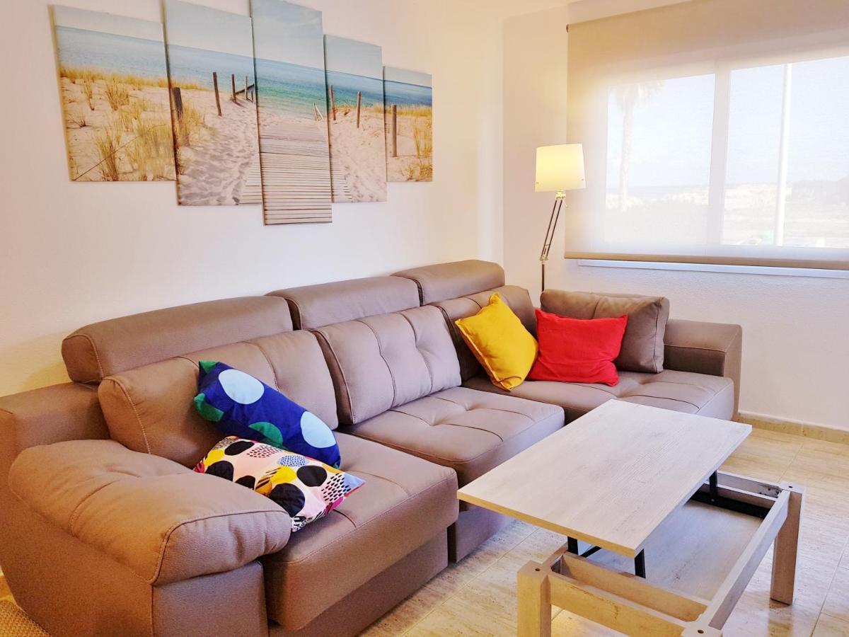 Apartamento Con Piscina En Oliva Nova ภายนอก รูปภาพ