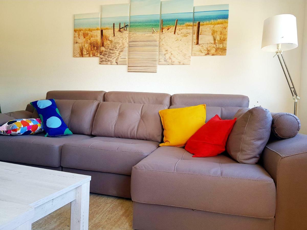 Apartamento Con Piscina En Oliva Nova ภายนอก รูปภาพ