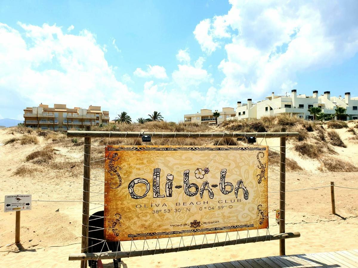 Apartamento Con Piscina En Oliva Nova ภายนอก รูปภาพ